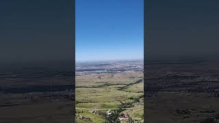 More Clear Slow Motion View of Casper Wyoming from Casper Mountain [upl. by Anisor]