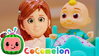 Toy JJs Sick Song  CoComelon Toy Play  Cocomelon Nursery Rhymes amp Kids Songs [upl. by Alakam]