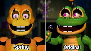 Spring Mediocre Melodies Vs Original [upl. by Ainitsirhc]