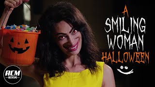 A Smiling Woman Halloween  Short Horror Film [upl. by Fraase664]