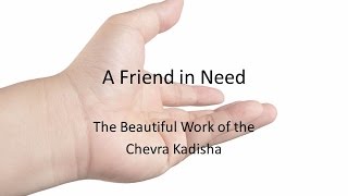 The Important work of the Chevra Kadisha [upl. by Hoover616]