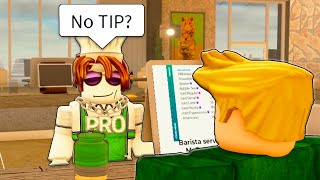 ROBLOX Cafe Funny Moments [upl. by Filide]