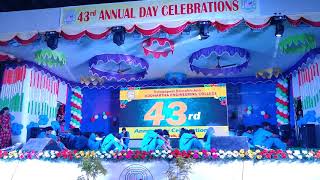 Endukanta joda song dance performance in VRSEC Annual day Choreography by Teja Rajulapati [upl. by Airal]