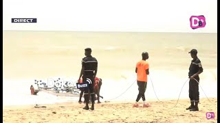 EN DIRECT A LA PLAGE DE MBOUR [upl. by Ylas]