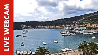 Webcam Live Le Grazie SP  Panorama sulla Baia [upl. by Rapsag]