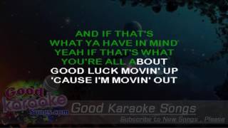 Movin Out  Billy Joel Lyrics Karaoke  goodkaraokesongscom [upl. by Giorgia]