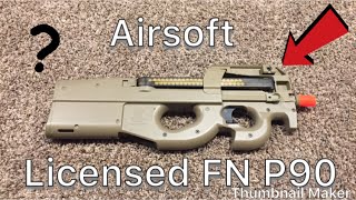 Airsoft FN Herstal P90 unboxing [upl. by Loris]