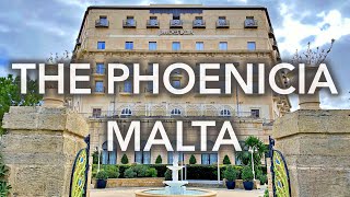 The Phoenicia Malta  4K full video tour of Maltas iconic luxury hotel [upl. by Dyob]