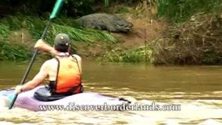 Kayak meets crocodiles Borderlands Sri Lanka [upl. by Josie147]