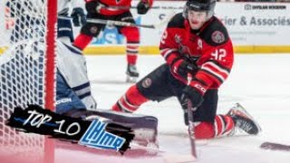 Top 10  Jeux du mois LHJMQ  QMJHL Plays of the Month – Dec 2023 [upl. by Merete642]