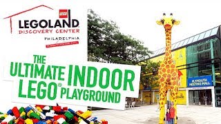 New LEGOLAND Discovery Center Philadelphia PA  The Ultimate INDOOR Lego Playground [upl. by Essyle]