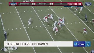 UNDER THE LIGHTS Daingerfield vs Tidehaven [upl. by Riaj161]