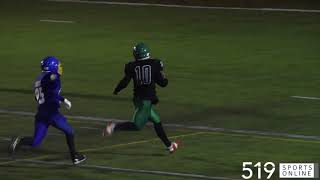 WCSSAA Football Playoffs Jr Semifinal  Waterloo Oxford vs Grand River Renegades [upl. by Imik417]