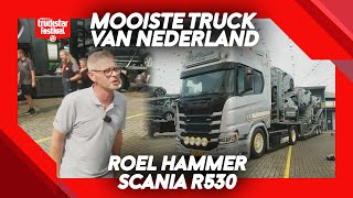 Scania R530 Roel Hammer  Mooiste Truck van Nederland 2024 [upl. by Gayler]