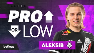 G2 Aleksib Plays Pro or Low [upl. by Chae]