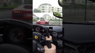 Lamborghini Spitting Flames At Ferrari  😂🔥 [upl. by Ettelrahc35]