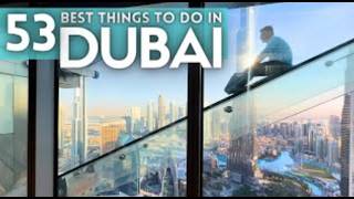 Best Things To Do in Dubai UAE 2024 4K [upl. by Player]