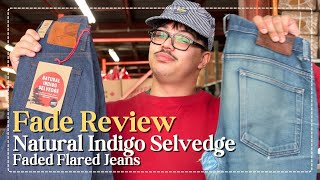 Fade Review Flared Natural Indigo Selvedge Groovy Guy [upl. by Acilegna]