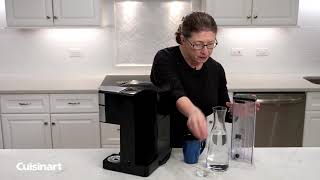 Cuisinart®  How to stop leaking from the singleserve reservoir on your Cuisinart Coffee Center [upl. by Blanche113]