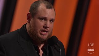 Luke Combs Accepts the Award for Entertainer of the Year at CMA Awards 2022  The CMA Awards [upl. by Adamis]