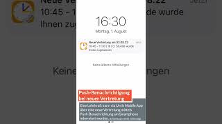 QuickTipp PushBenachrichtigung bei neuer Vertretung [upl. by Farah1]