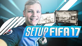 MON SETUP POUR FIFA 17  LE SETUP DE YOUTUBEUR [upl. by Adnohser]