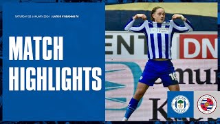 Match Highlights  Latics 1 Reading FC 0 [upl. by Ititrefen662]