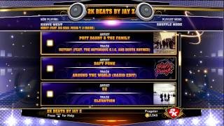 NBA 2K13 Soundtrack Tracklist  2K Beats by JayZ [upl. by Adiv46]