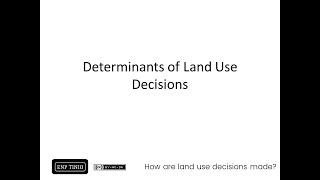 How are land use decisions made  EnP Tinio [upl. by Draper965]