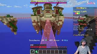 VOD  Terracid  Bedwars Minecraft avec Cacabox [upl. by Atnwahsal609]