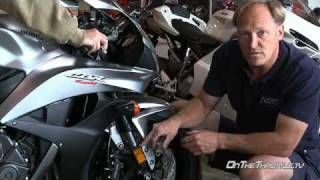 Honda 2008 CBR600RR Stock Suspension Evaluation [upl. by Lorilyn]