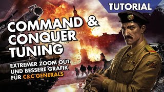 Tutorial Extremer Zoom für Command amp Conquer GENERALS [upl. by Ardnos]