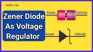 Zener diode as voltage regulator [upl. by Gualterio]