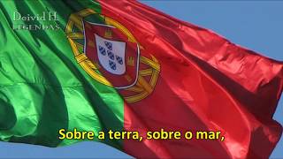 Hino Nacional de Portugal  Completo  Legendado em português [upl. by Natsirhc369]