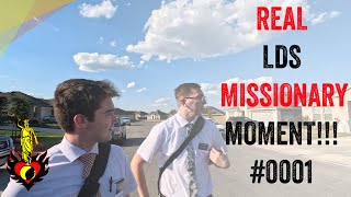 REAL LDS MISSIONARY MOMENT0001 [upl. by Eikcuhc826]