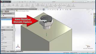 Solidworks Hole Wizard and Design Library2 Solidworks Delik Sihirbazı ve Malzeme Kütüphanesi2 [upl. by Endo]