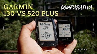 Garmin Edge 130 vs 520 plus Comparativa [upl. by Intosh]