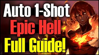 How to Auto 1Shot Epic Hell Advent Guide Super Easy [upl. by Aicenat]