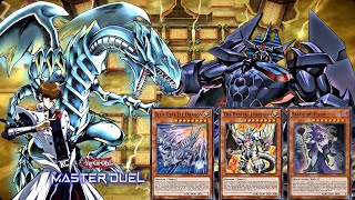 Best BlueEyes Deck OTK amp Obelisk The Tormentor  New Season 24  YUGIOH MASTER DUEL [upl. by Anirtak]