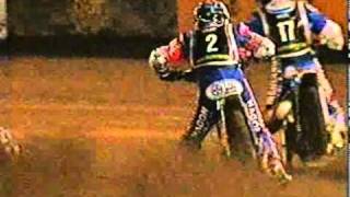 Speedway  Danish GP 2002  Last 3 heats  Rickardsson clinches [upl. by Avilo]