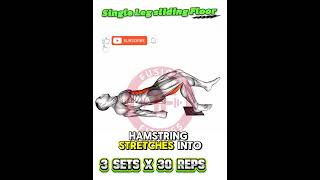 Hamstring Stretch exerciseathome workout shortvideo [upl. by Evie]