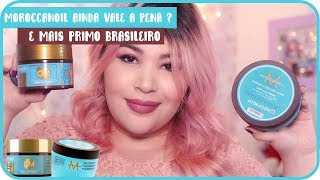 💎MOROCCANOIL HYDRATION ainda vale a pena E MAIS PRIMO BRASILEIRO Produtos Gringos 💎 [upl. by Ianthe]