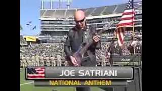 Joe Satriani Oakland Raiders vs Tennessee Titans NATIONAL ANTHEM [upl. by Aietal974]