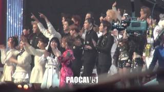 Fancam 131229 SBS Gayo Daejun  EXO Offstage [upl. by Tonya]