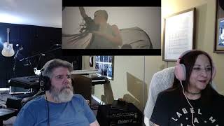 EXIT EDEN  Run Feat Marko Hietala Official Video Our Reaction Suesueandthewolfman [upl. by Haeckel]