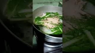 Pork SinigangA classic Filipino Recipe cooking food [upl. by Viradis]