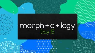 Morphology  Day 15 Morphemic Analysis with s amp es [upl. by Elton677]