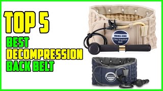 TOP 5 Best Decompression Back Belt 2023 [upl. by Hamon]