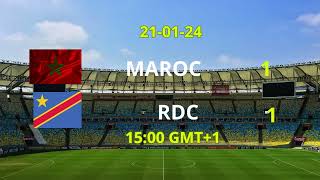 MAROC RDC RESULTAT CAN 2023 [upl. by Gennaro]