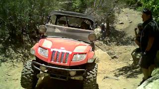 Arctic Cat Prowler 650  Rock Climb in Crown King Arizona [upl. by Luanni]